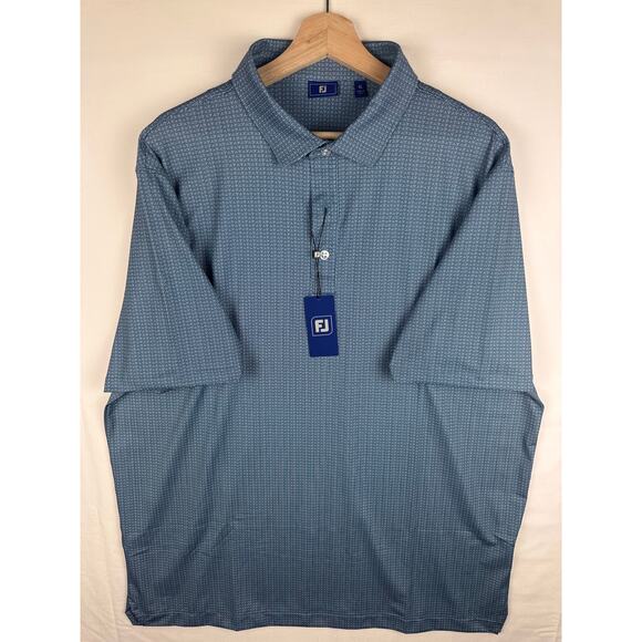 NWT FootJoy Men's Size XL Polo Golf Shirt Casual Collared Short Sleeve - Picture 6 of 8